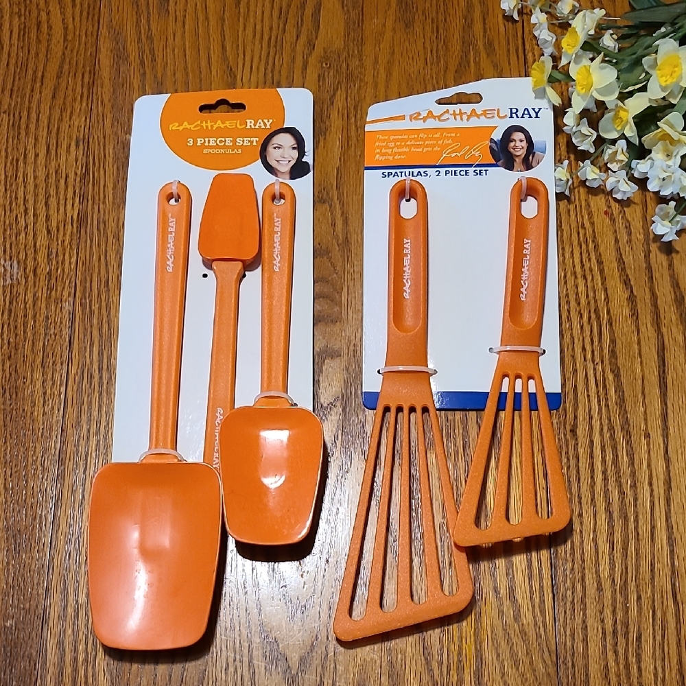 Rachael Ray NWOT Orange Cooking Utensil Collection